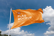 Flag Mockup, an Advertising Mockup by mockupbuys (Thumbnail 4 of 4)