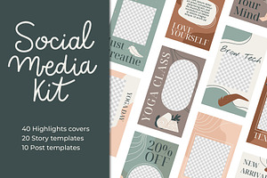Social Media | Covers, templates
