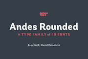 Andes Rounded, a Sans Serif Font by Latinotype (Thumbnail 1 of 5)