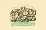 HAND DRAWN CLIMBING SET ILLUSTRATION, an Object Illustration by Southerntown (Thumbnail 4 of 9)