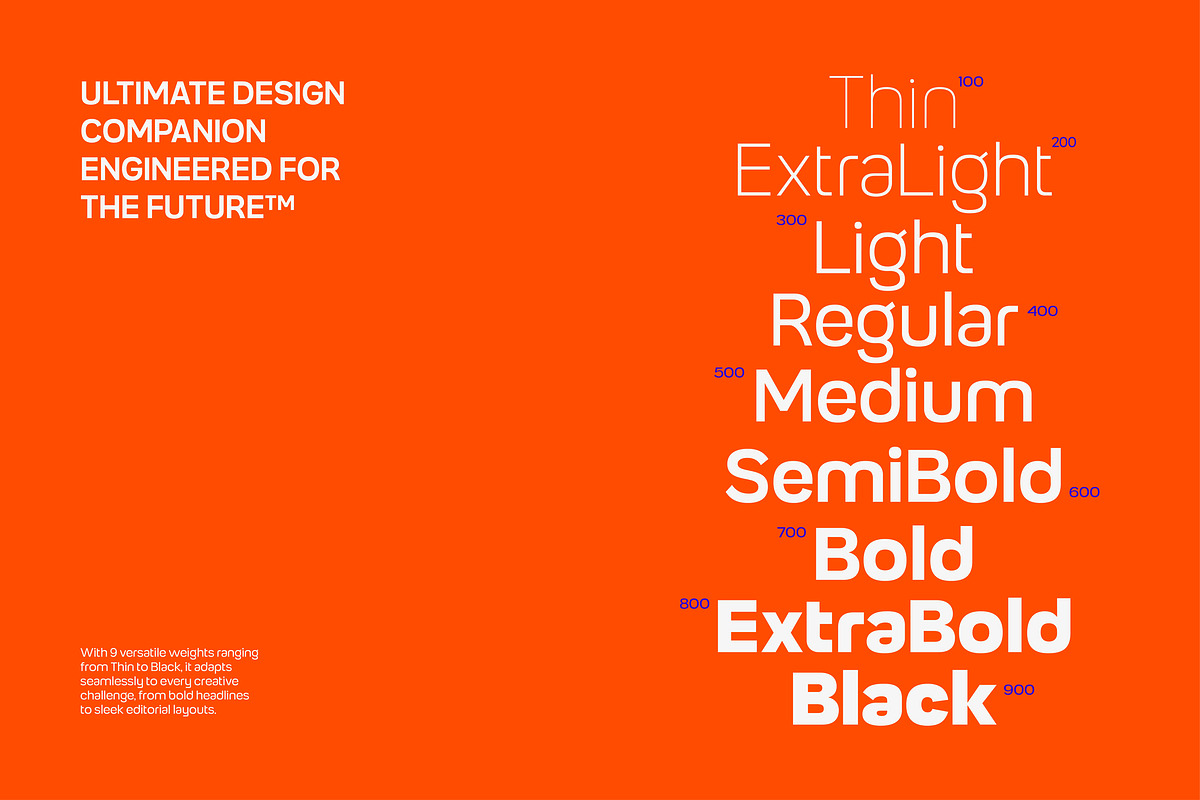 Rink - Geometric Sans 9 Fonts, a Sans Serif Font by Casloop Studio (Photo 5 of 9)
