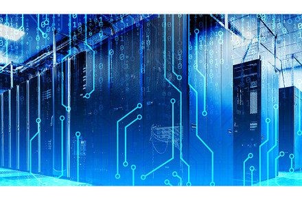 3D render corridor in Working Data