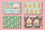 Sweet Holiday paper set, a Graphic by Poppymoondesign (Thumbnail 2 of 5)
