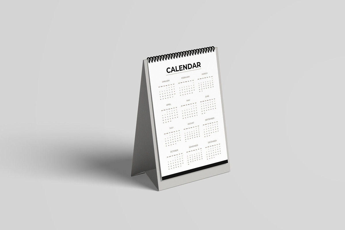 Calendar Mockup, a Books & Magazine Mockup by Lxadesign (Photo 3 of 10)