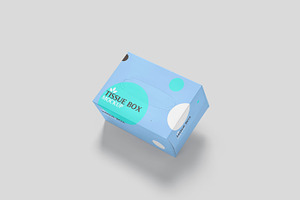 Tissue Paper Box Mockups