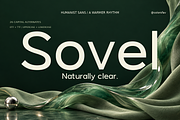 Sovel — Humanist Sans Serif, a Sans Serif Font by Colorsfav (Thumbnail 1 of 11)