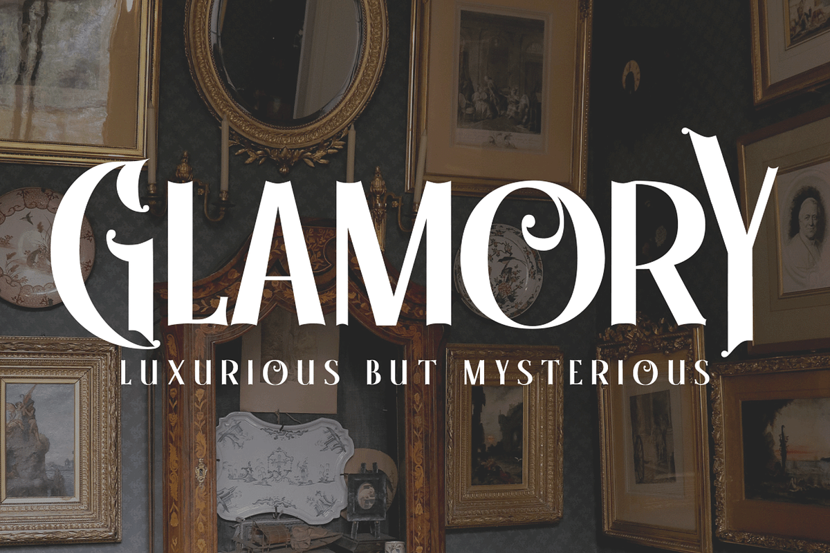 Auxore – Art Deco Display Font, a Serif Font by overlaytemplates (Photo 2 of 5)