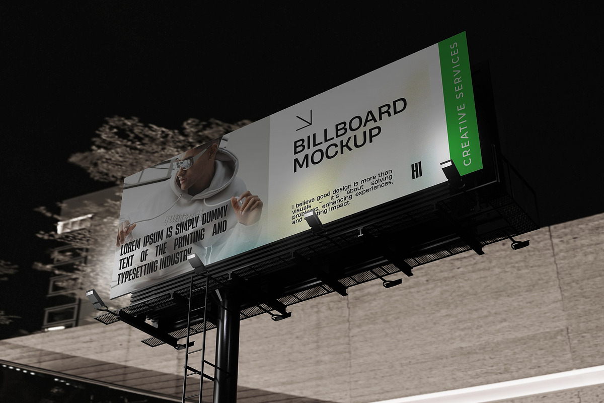 Billboard Mockup, an Advertising Mockup by Tahtagraphic (Photo 6 of 6)