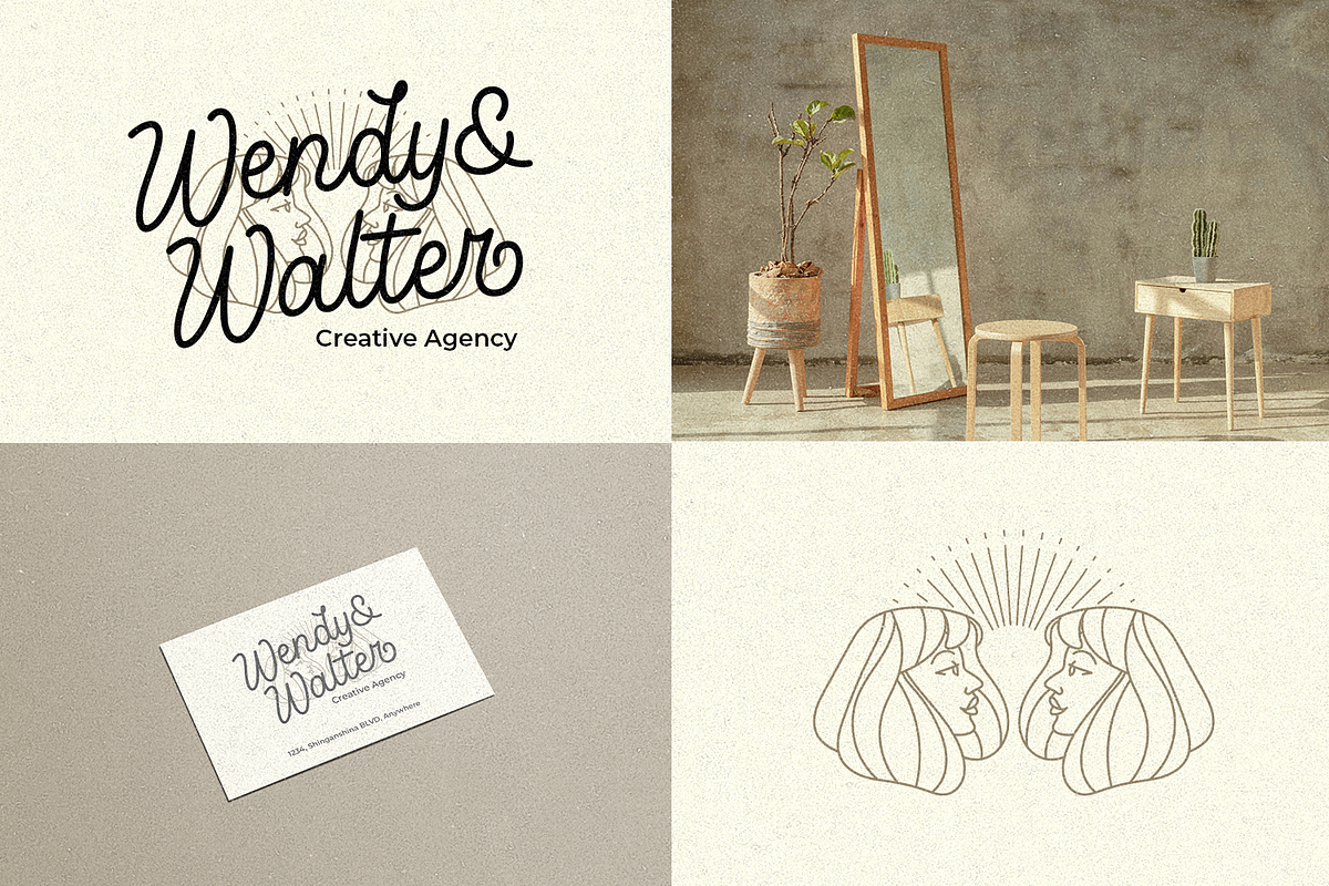 Karlgera - Monoline Script, a Script Font by Haps Space (Photo 4 of 10)