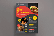 Food Promotion Poster Template, a Flyer Template by MightyDesign (Thumbnail 1 of 8)