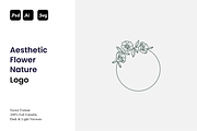 Aesthetic Flower Nature Logo, a Branding & Logo Template by Luxury Logos (Thumbnail 1 of 4)