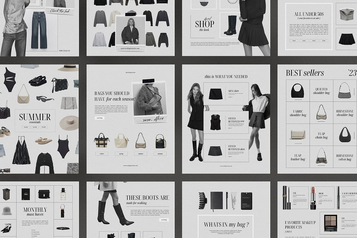 Canva 40 LTK Graphics Template, a Social Media Template by Amaré Creative (Photo 2 of 6)