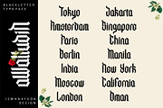 Awaludin, a Blackletter Font by ismanayuda (Thumbnail 5 of 7)