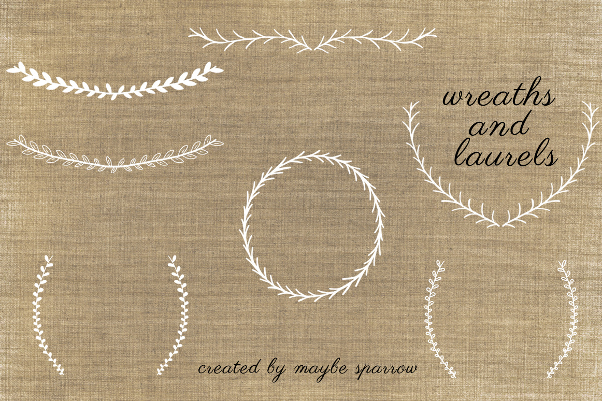 Wreaths and Laurels, an Object Graphic by Maybe Sparrow Designs (Photo 1 of 2)