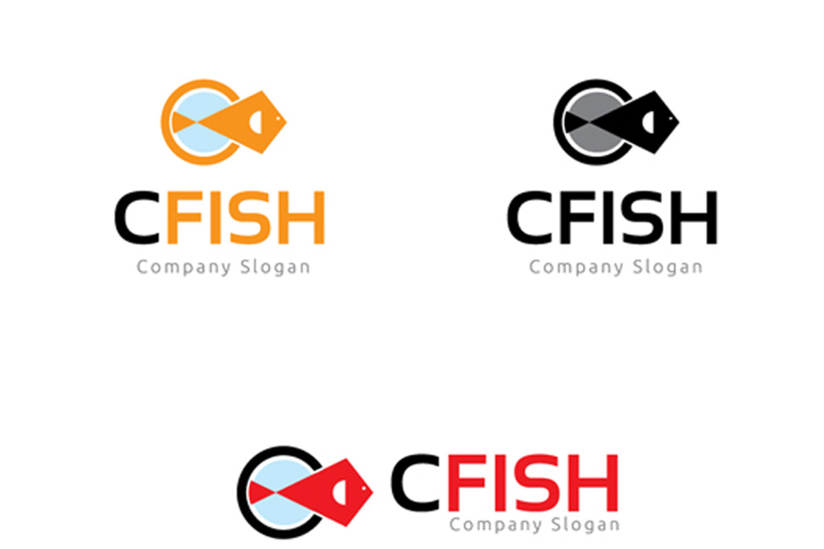 C Fish Logo, a Branding & Logo Template by rotree_man (Photo 4 of 5)