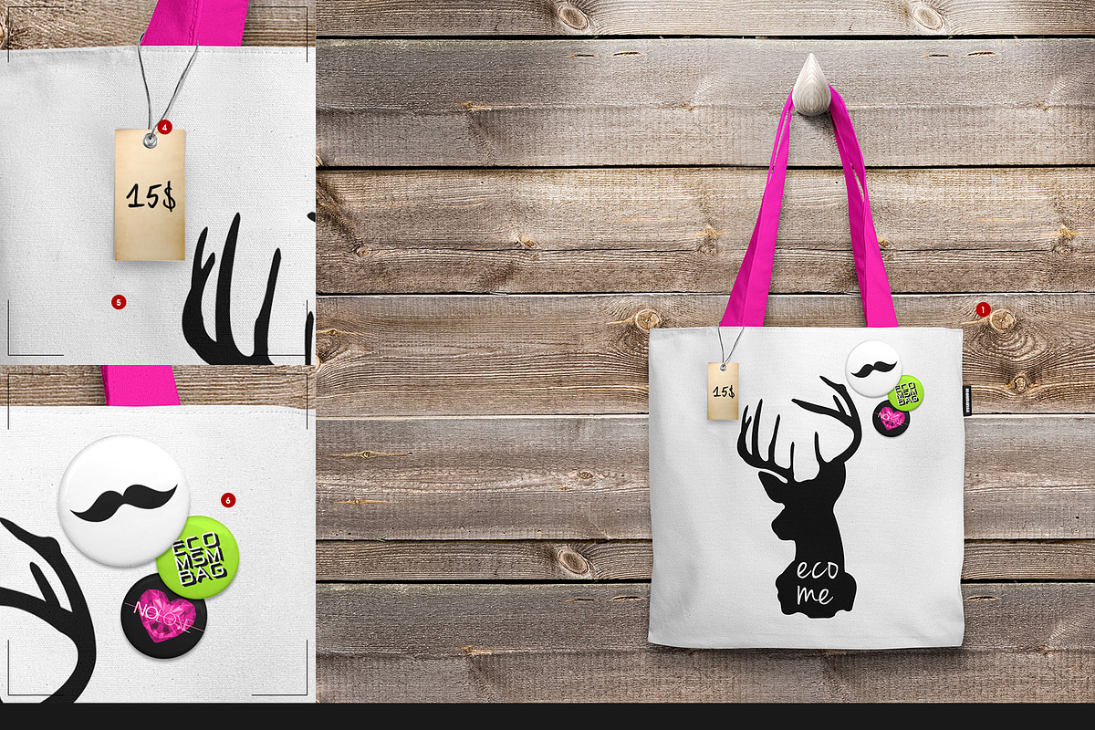 6 Stages Tote Bag Straps In Mock-up, a Product Mockup by Mocca Mockups Store (Photo 18 of 55)