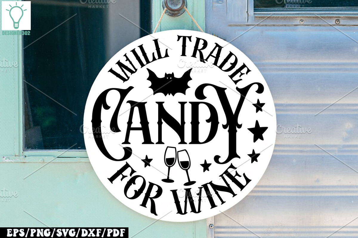 Halloween Round Sign SVG Bundle, a Graphic by Designer302 (Photo 17 of 17)