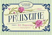 Pruistine, a Font by graphicook (Thumbnail 1 of 12)