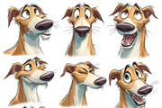 Funny Dog Sticker Pack 120+ Sheets, a Print Template by Virgo Studio (Thumbnail 8 of 16)