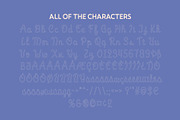 CS Brenda Dashed, a Script Font by Craft Supply Co. (Thumbnail 8 of 8)