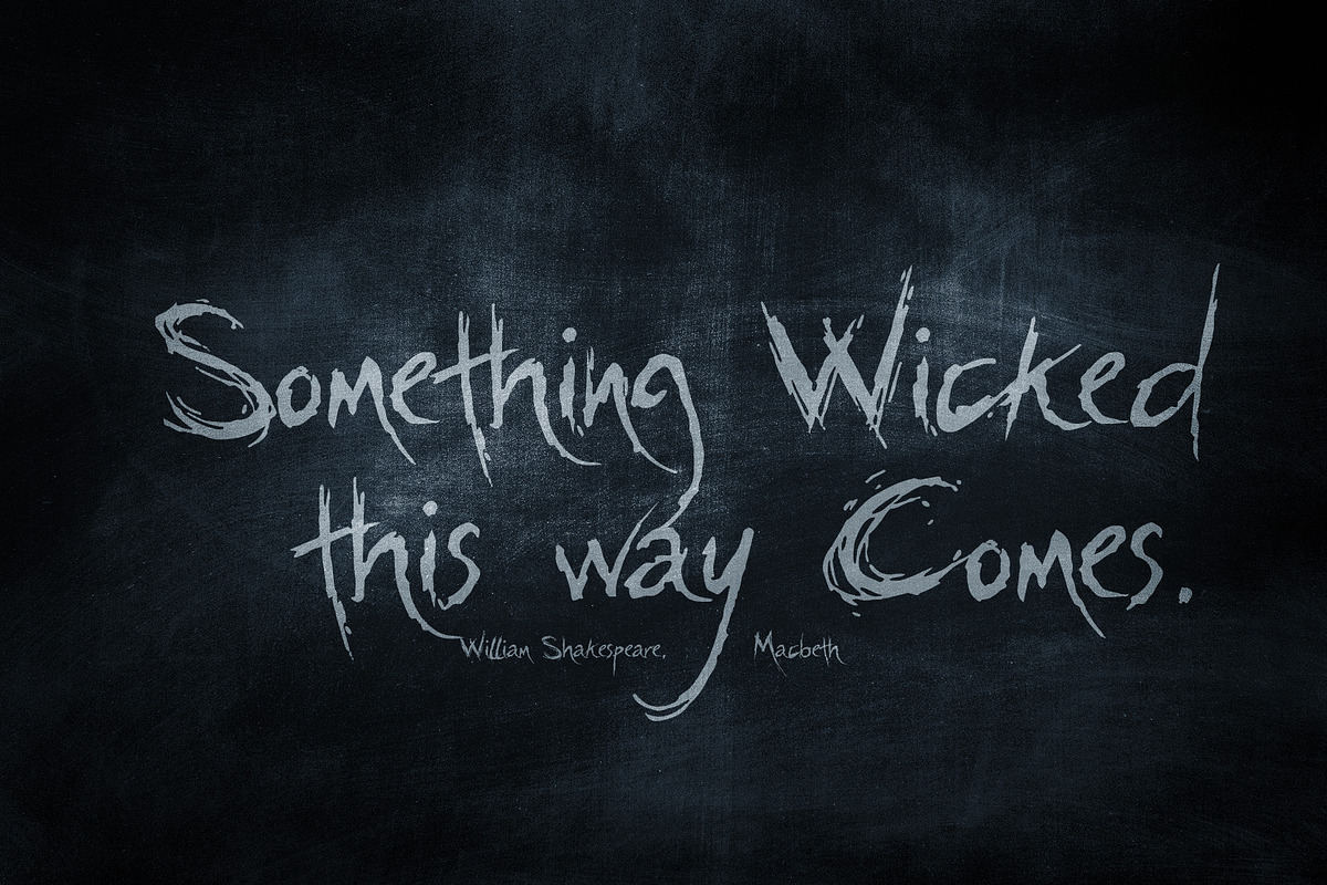 Horaz Genic - Raw Grunge Horror Font, a Handwritten Font by HypeWorksCo (Photo 10 of 15)