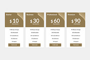 Pricing Table, a Templates & Theme by Youme Techworld (Thumbnail 5 of 8)