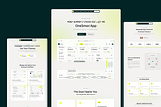 Finsaro – Financial Website Figma UI, an UI Kit Template by TNCFlow (Thumbnail 4 of 5)