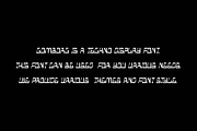 Gomborg - Techno Font, a Sans Serif Font by Iqsiart Studio (Thumbnail 6 of 6)