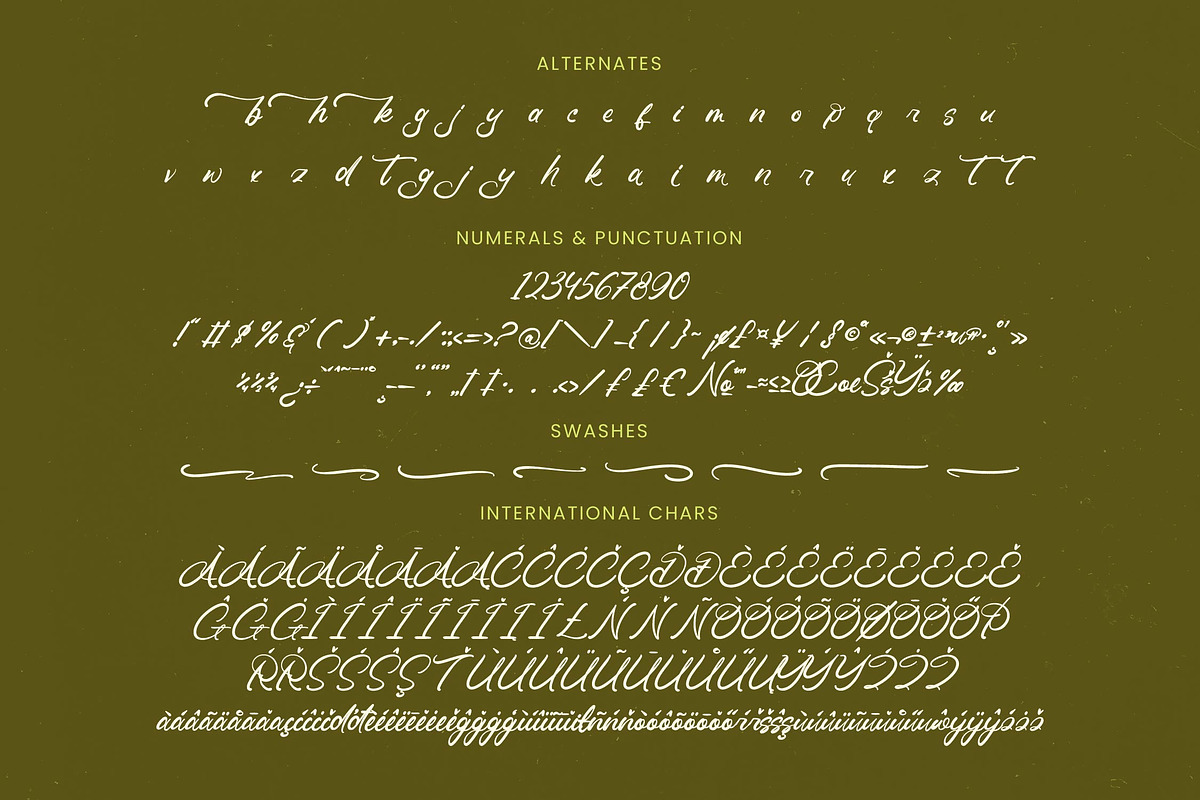 Omanik Chinta Bold Handwritten Font, a Script Font by Letterena Studios Script (Photo 18 of 20)