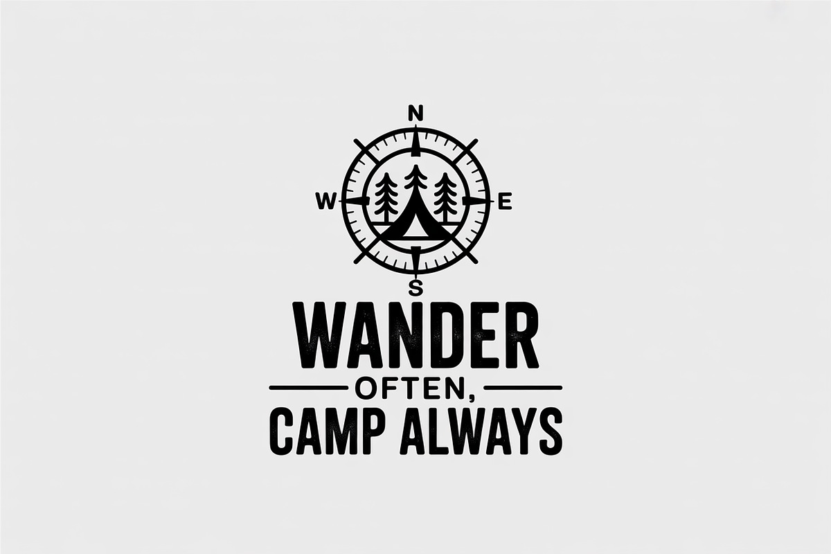 Camping T-Shirt Quote Bundle, an Illustration by jahid234 (Photo 3 of 8)