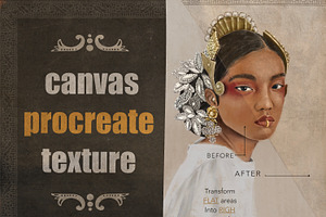 Texture Canvas For Procreate