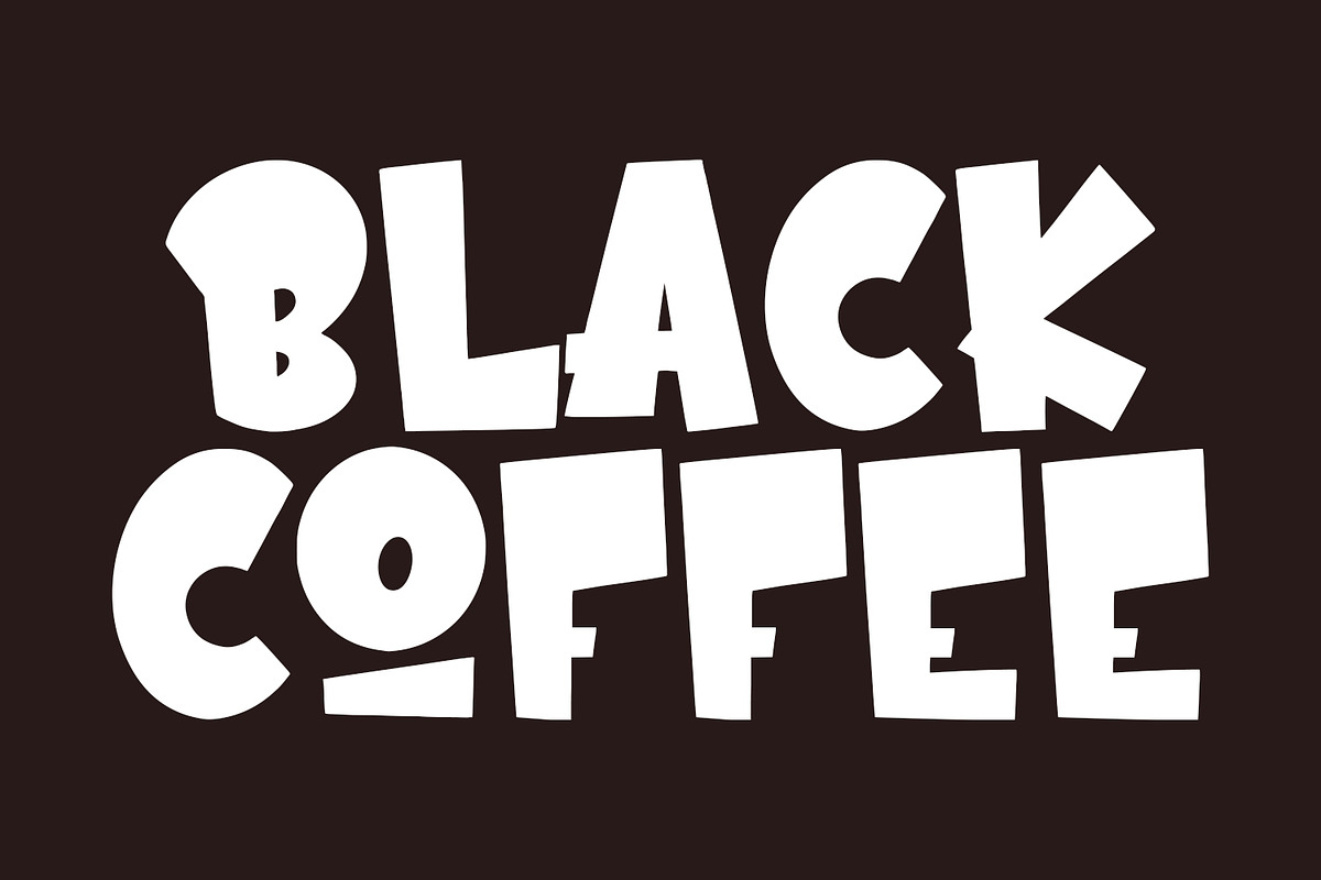 Bariso Cawfu Bold Display Font, a Sans Serif Font by Maulana Creative (Photo 4 of 7)
