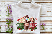 Let It Snow Christmas Coffee Png, an Illustration by DreamPrint404 (Thumbnail 3 of 7)