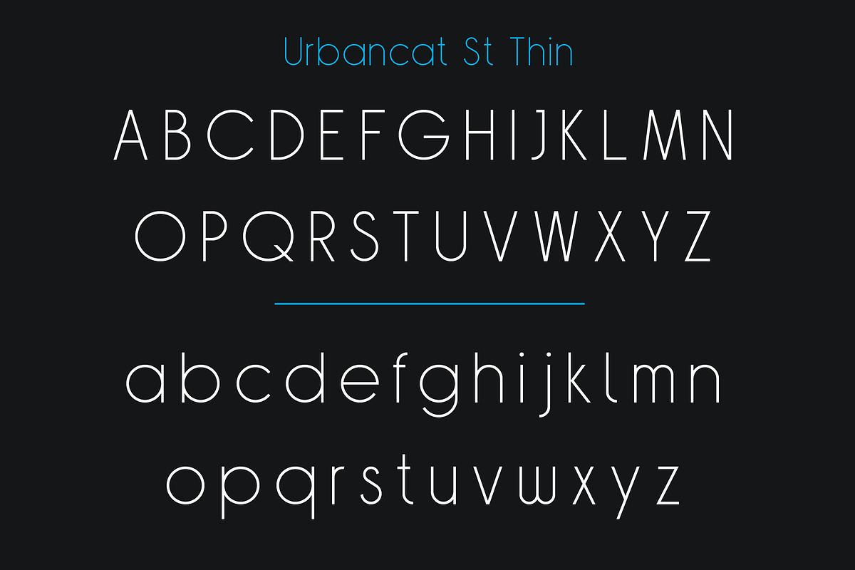 Urbancat Font Family, a Sans Serif Font by vlad.berla (Photo 5 of 11)