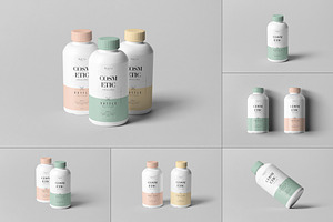 Cosmetic Bottle Mock-up 4, a Packaging Mockup by Yogurt86