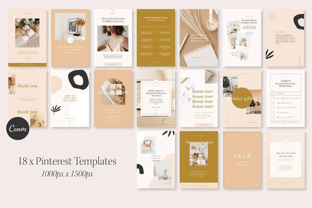 Season Style Social Template Bundle, a Social Media Template by January Made Design (Photo 5 of 12)