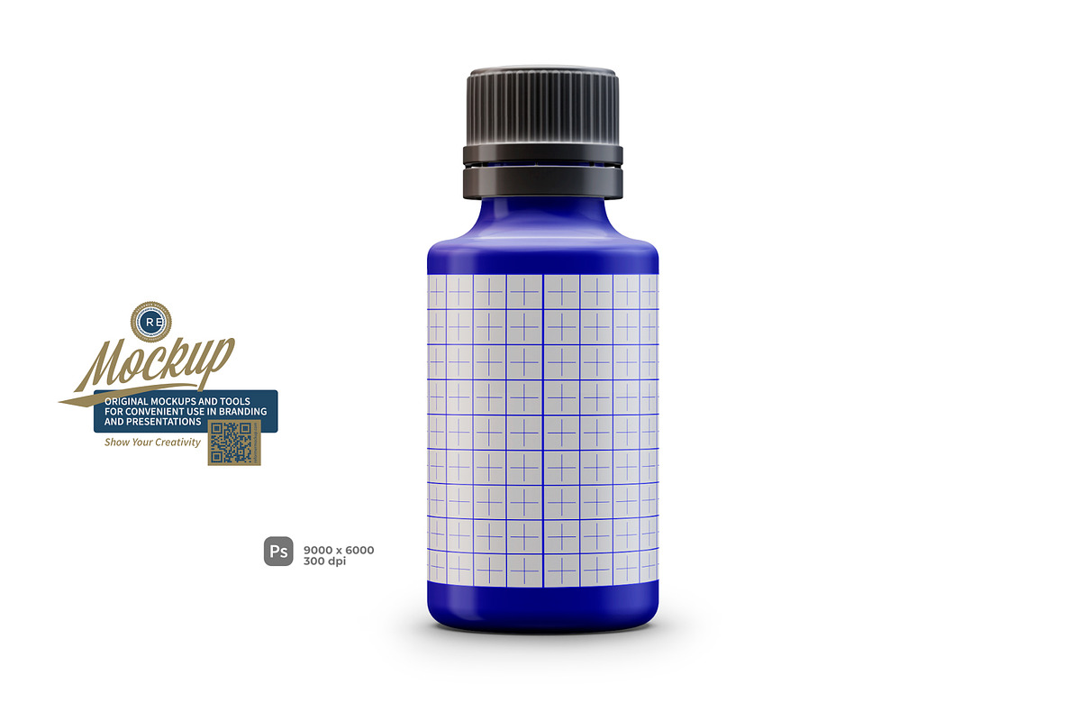 Plastic Bottle Mockup 30ml, a Packaging Mockup by Reformer Mockup (Photo 5 of 6)