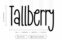 Tallberry – Playful Handwritten Font