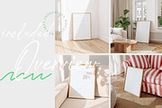 4x Bundle Interior Frame Mockups, an Advertising Mockup by First Impression Mockups (Thumbnail 6 of 7)