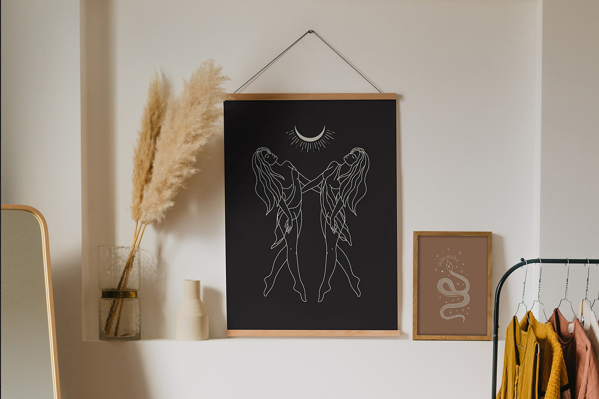BUNDLE 4 in 1 trend line art, a Texture Illustration by PatrushevaYana (Photo 29 of 30)