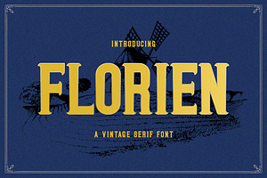 Florien - Victorian Font