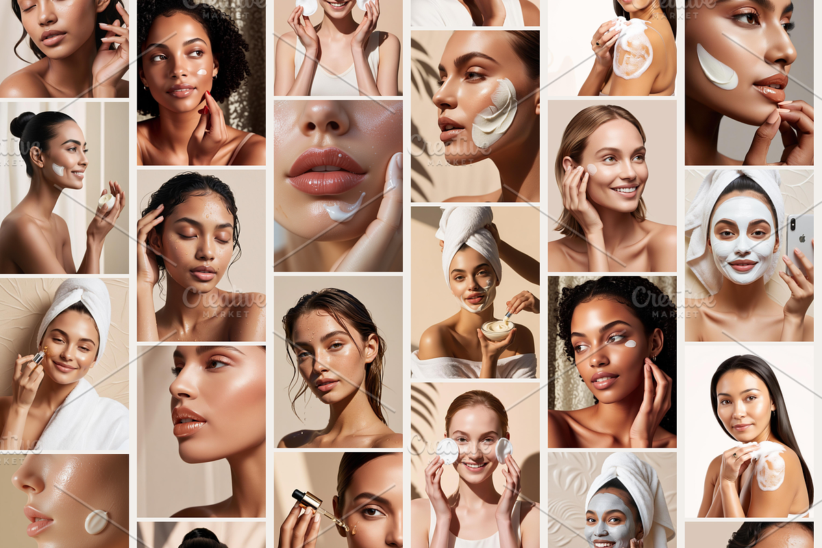 250 Beauty & Skincare Stock Photos, a Beauty & Fashion Photo by My Template Studio (Photo 7 of 10)