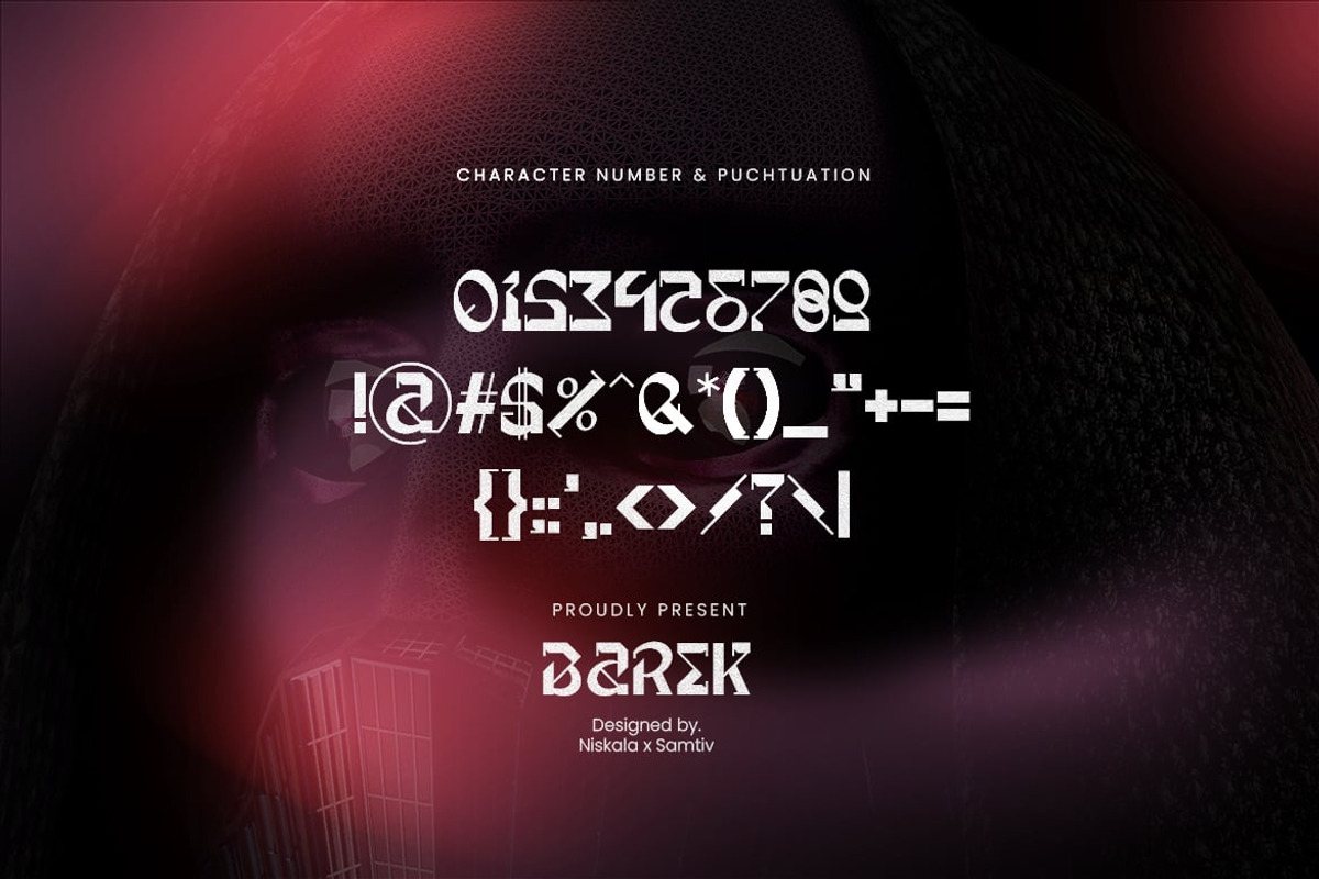 Mabry - Futuristic Display Font, a Sans Serif Font by Luna Shop (Photo 2 of 3)