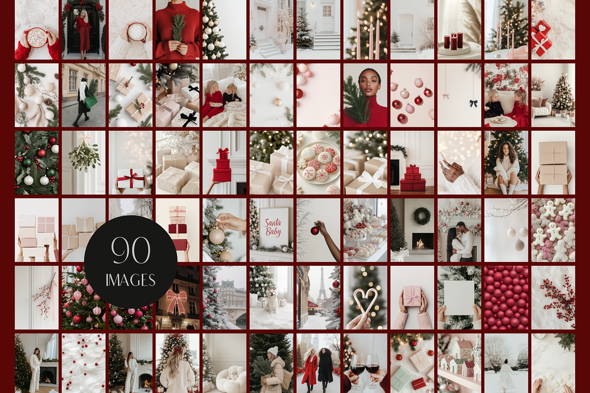 90 Christmas Stock Photos Bundle, a Holiday Photo by Refancy (Photo 11 of 11)