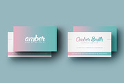 Simple Holographic Business Card, a Business Card Template by Marvel (Thumbnail 2 of 5)