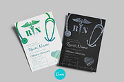 Nursing Graduation Invitation, a Flyer Template by iloveTemplate (Thumbnail 1 of 3)