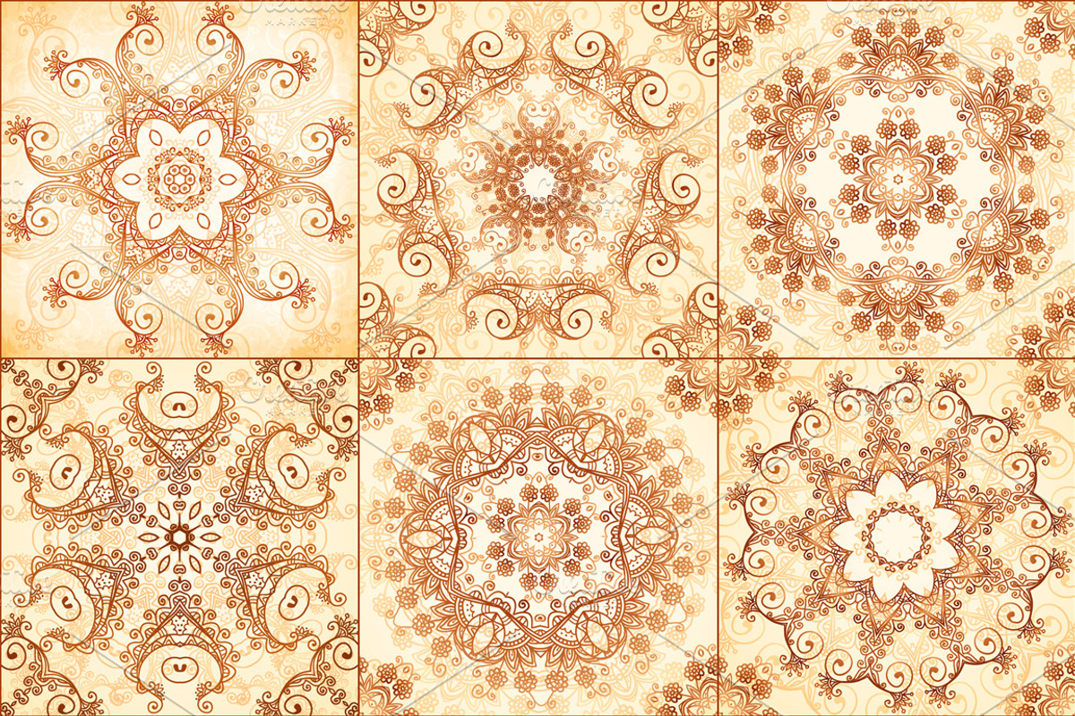 40 wonderful vintage vector patterns, a Pattern Graphic by Art of Sun (Photo 2 of 5)