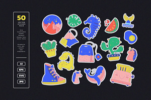 Trendy Sticker Pack