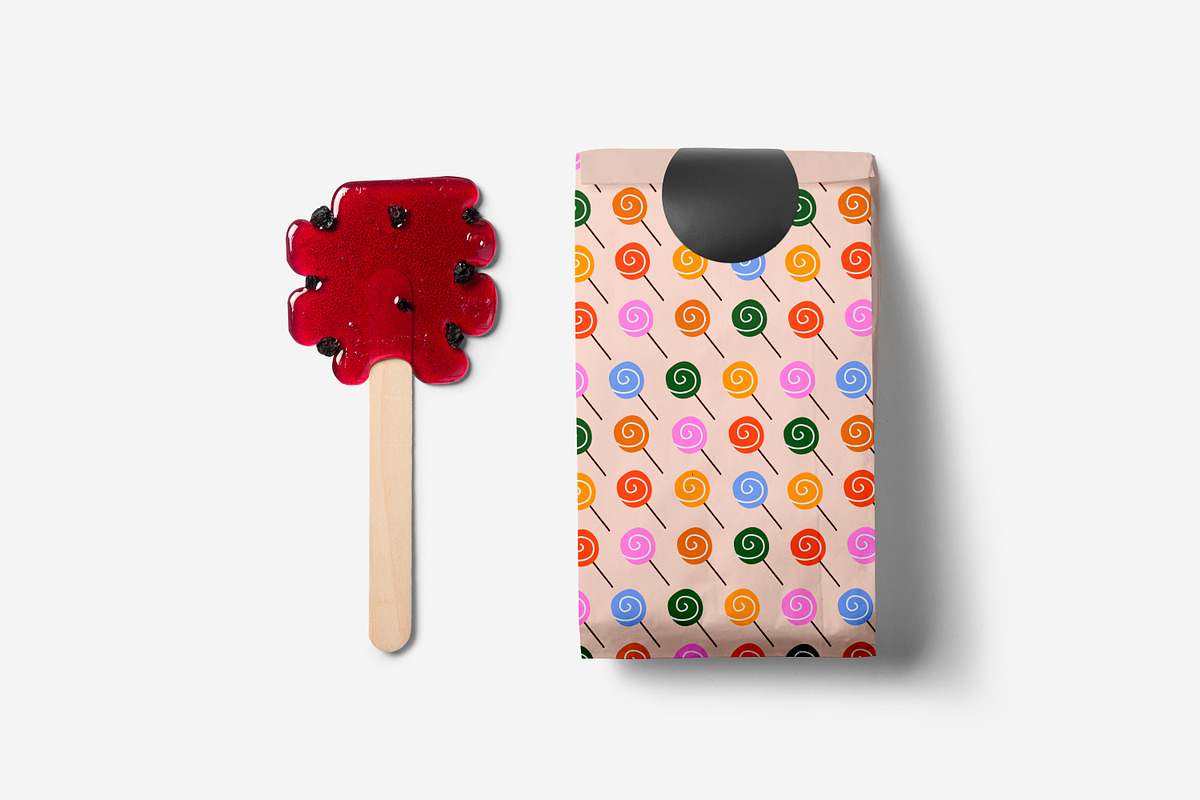 Candies. Sweet seamless patterns set, a Pattern Graphic by Good Studio (Photo 6 of 8)