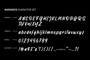 Wardness, a Font by Garisman Std (Thumbnail 8 of 8)
